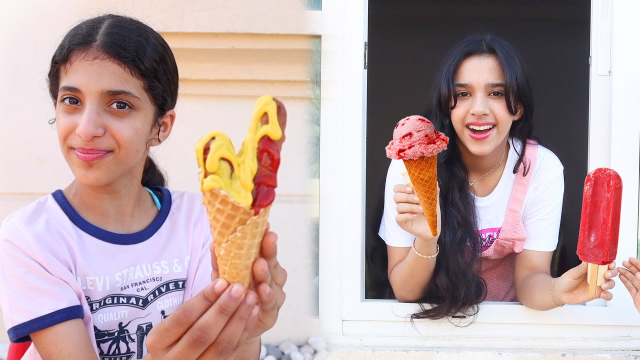 قصة شفا بياعة ايسكريم ضد بياعة هوت دوق !