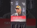 Hurricanes Taylor Hall on Game 1 loss of the ECF on home turf vs. the Canadiens.
