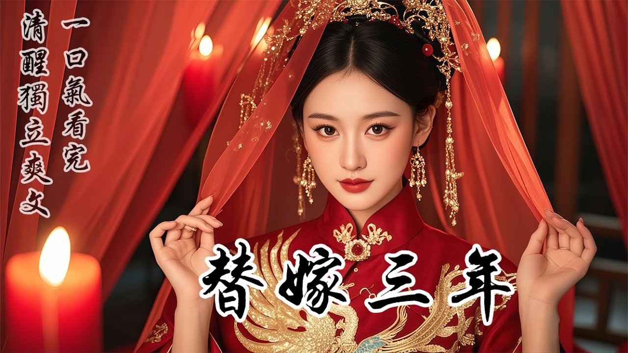 【替嫁三年】大婚之日長姐逃婚，我被迫替嫁。夫君歡喜地掀開喜帕，笑容卻僵在臉上。我拉住轉身欲走的他，約法三章：第一替嫁非我所願，莫要怨錯了人。第二只是假夫妻，三年後和離。第三未和離前，他要給我應有