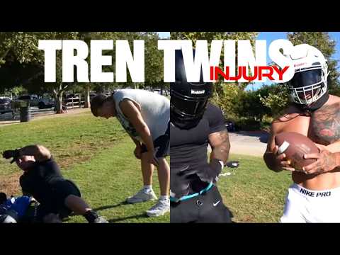 Tren Twins Torn ACL || Combine Drills