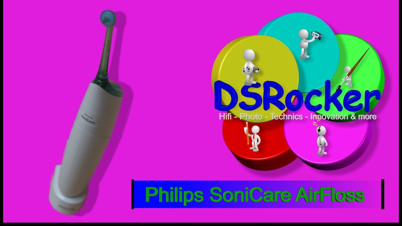 Philips SoniCare AirFloss Unboxing Review Test (DSRocker)