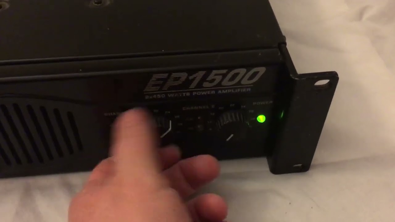 （ワケあり）BEHRINGER EP1500 パワーアンプ ベリンガー Behringer | Product | EP1500