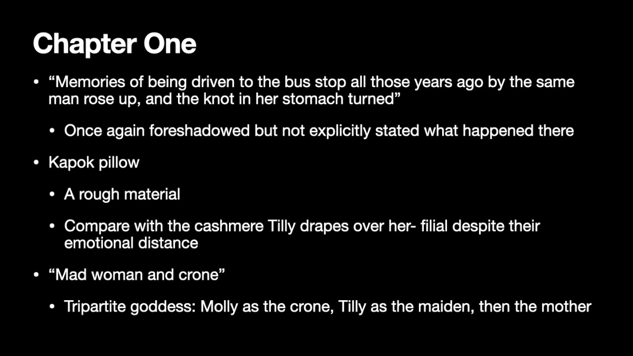 The Dressmaker Analysis: Prologue and chapter 1 (VCE English comparative)