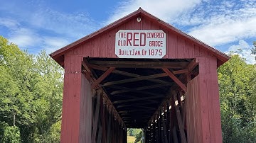 The Old Red Covered Bridge 