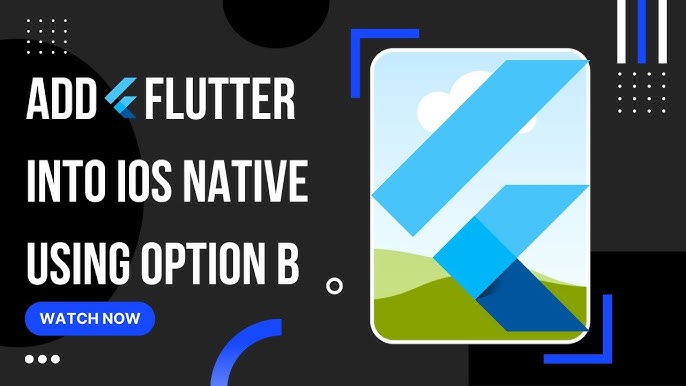 Add Flutter to your existing app