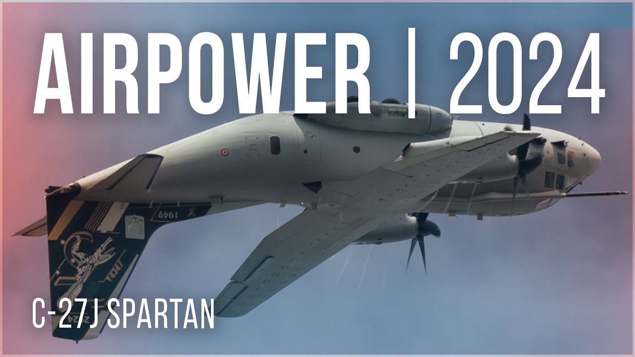 C-27J Spartan - AirPower24 #aviation #c27 #spartan #airshow #airpower ...