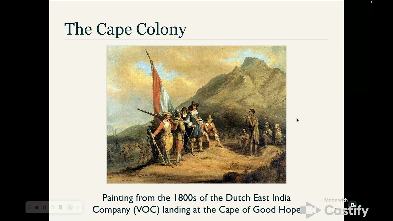 Enslavement in the Cape Colony  - Macchia
