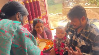 नानी के घर हुआ ध्रुव का Grand Welcome | Ankush Saxena | Swati Shrivastav
