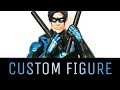 Custom Figure| Nightwing Marvel Legends