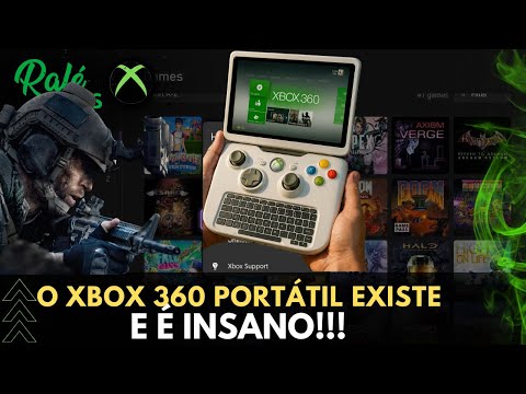 THE XBOX 360 PORTABLE EXISTS! THEY DID THE IMPOSSIBLE WITH IT AND