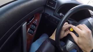 КАК СНЯТЬ РУЛЬ на ТОЙОТА | How to take off steering wheel TOYOTA