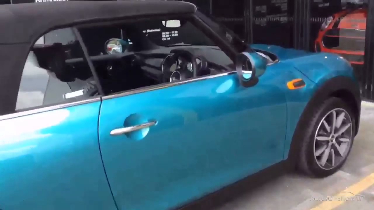 Mini Convertible Cooper Turquoise 2017 You Mini Convertible Cooper Turquoise 2017