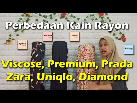 Video: Perbedaan Antara Viscose Dan Cotton