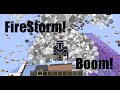 I made a Minecraft Firestorm with command blocks 1.20.6