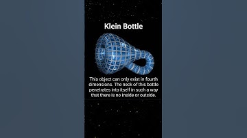 Klein Bottle: A Mind-Bending 4D Shape | Exploring Higher Dimensions #facts