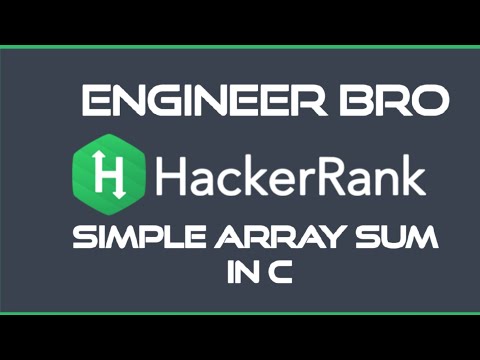 Simple Array Sum||HackerRank problems
