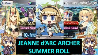 FGO NA Jeanne D'Arc (Archer) Summer 2020 Rolls!!!