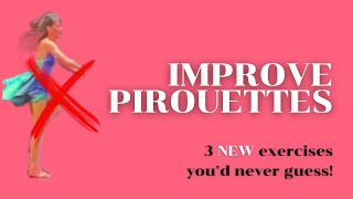 Unlock Flawless Pirouettes: 3 SECRET Exercises You NEED to Try! (Ballet & Jazz)