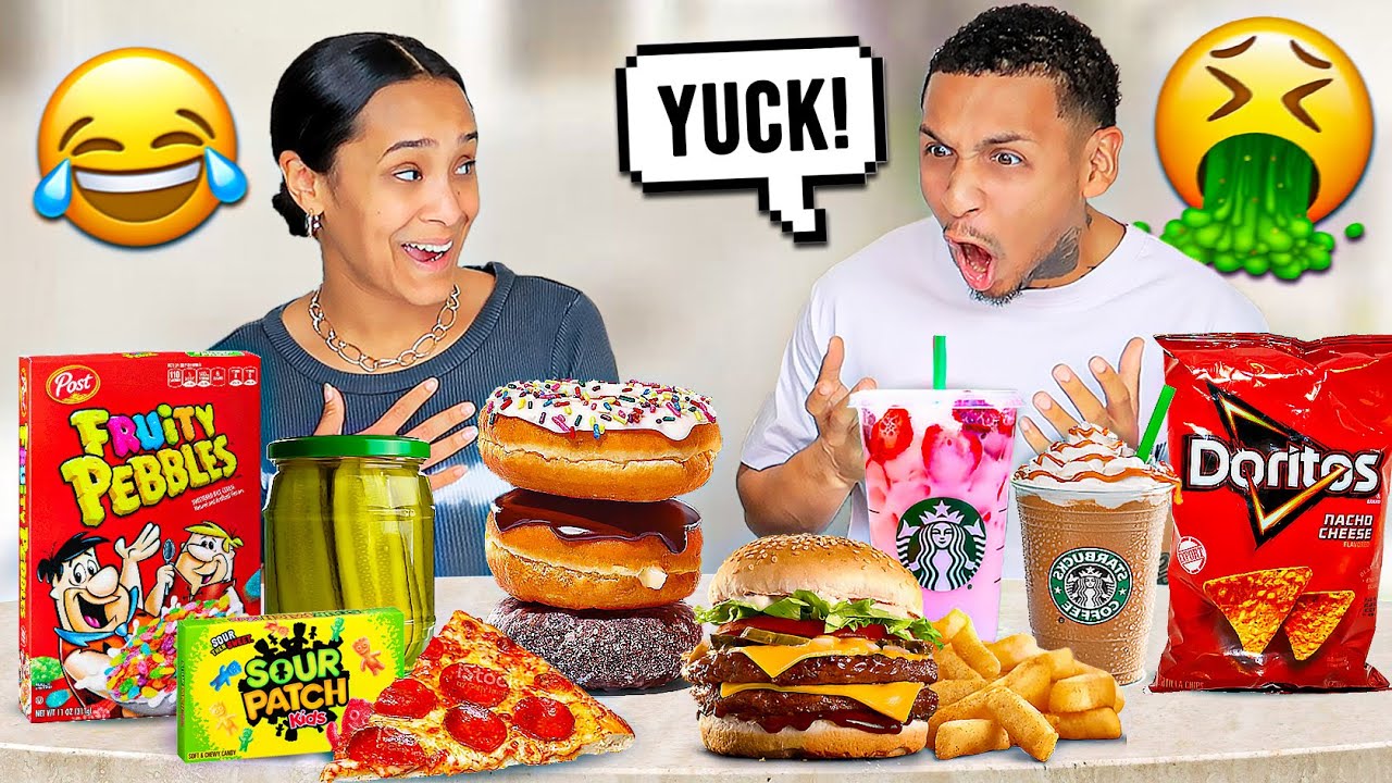 TRYING MY WIFE'S PREGNANCY CRAVINGS! **NEVER AGAIN** - YouTube