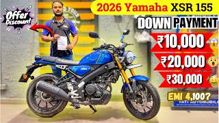 Yamaha XSR 155 | 3 Best Down Payment | On Road Price Discount | xsr 155