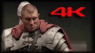 Spartacus Strong Fights With The Guards 4K