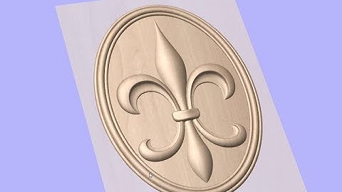 Vectric V10 Tutorials | 3D Modeling | Fleur De Lys