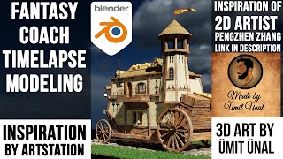 Blender Coach 3D Model Concept Art Inspiration by Artstation.com Blender Coach 3D Model Concept Art Inspiration by Artstation.com