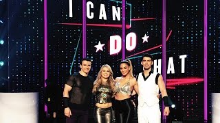 Joe Jonas & Nicole Scherzinger with The Skating Aratas - NBC's I Can Do That