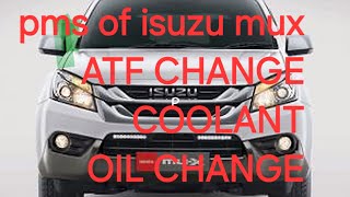 HOW TO REPLACE TRANSMISSION FLUID OF ISUZU MUX/PMS #pms #isuzu #isuzumux@kolokoygarage