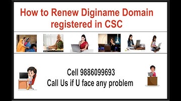 CSC DIGINAME  DOMAIN RENEWAL