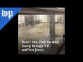 Heavy Rain Flash Flooding Sweep Through NYC And New Jersey Heavy Rain Flash Flooding Sweep Through NYC And New Jersey