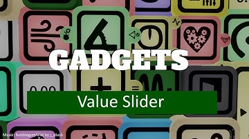 Gadgets Dreams PS4: Value slider