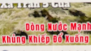 ĐẬP THUỶ ĐIỆN TRỊ AN XẢ TRÀN 5 CỬA KỈ LỤC 35 NGÀY LIÊN TỤC