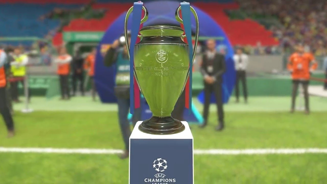 PES 2020 - UEFA Champions League Final - PSG vs BARCELONA (Neymar/Messi) -  YouTube