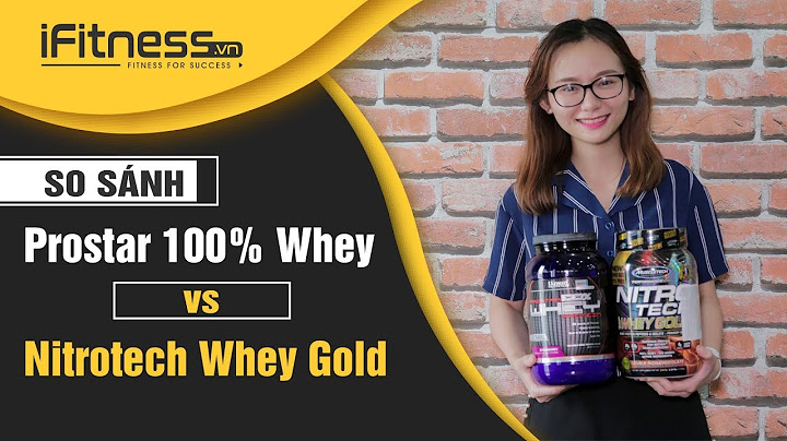 So sánh nitro tech và whey gold