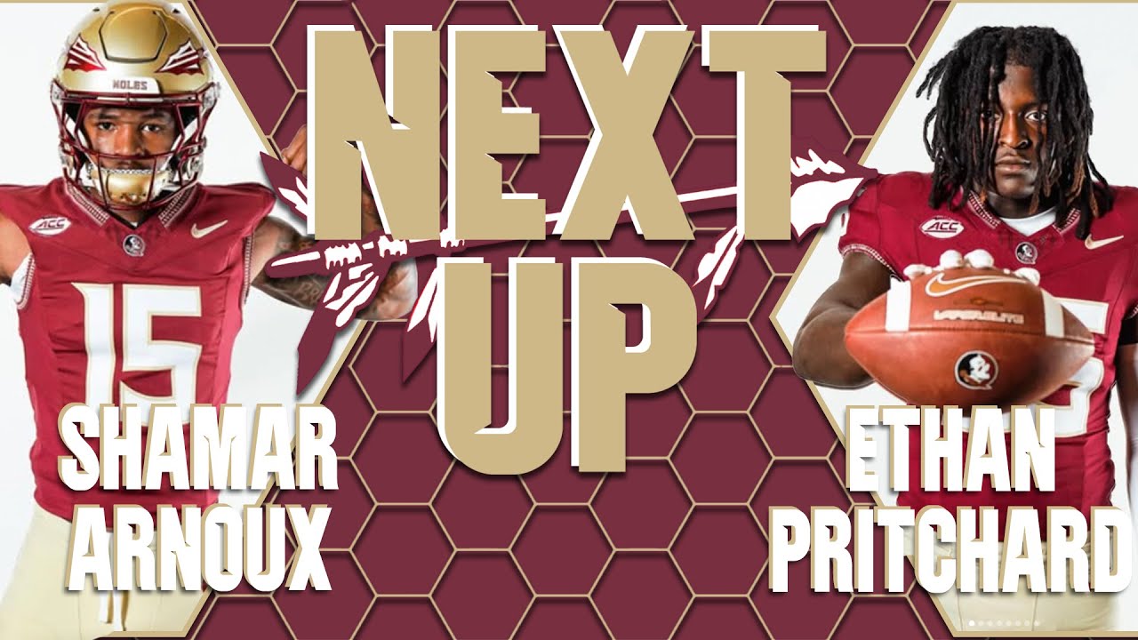 NEXT UP: FSU Football freshmen Shamar Arnoux & Ethan Pritchard talk why they chose the Noles & more!