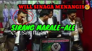 WILL SINAGA MENANGIS😥 || SAAT MEREKA MENYANYIKAN LAGU PERDANA MEREKA || SIRANG MARALE-ALE