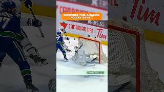 Holtby makes an impossible around the world save 🤯 #hockey #nhl #sports #shorts