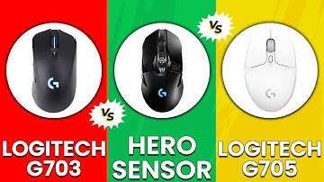 Logitech G703 LIGHTSPEED with HERO Sensor vs Logitech G705 - Which Mouse Has Better Performance?