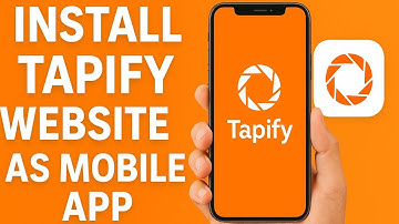 How to Install Tapify Website as a Mobile App (iPhone & Android)