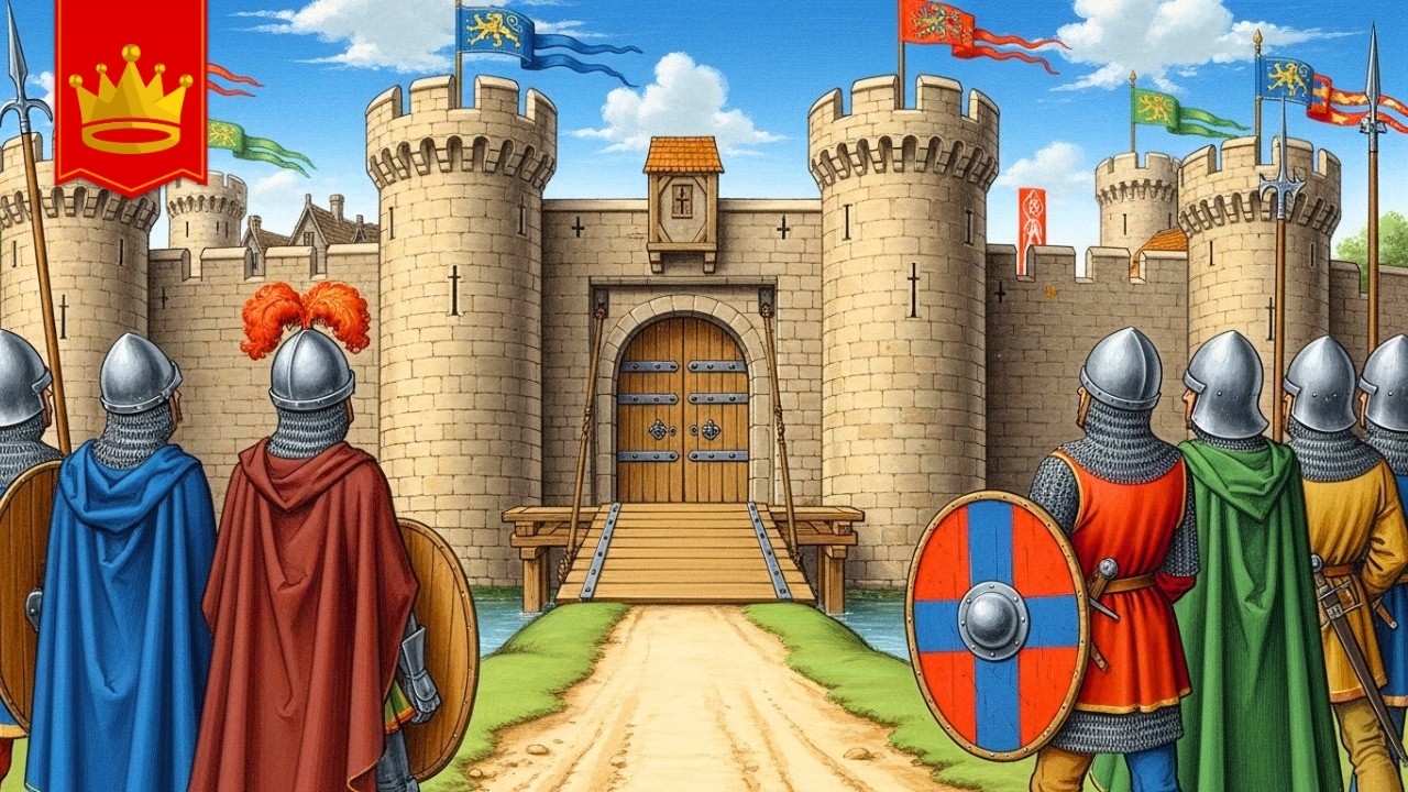 Jak działały niezdobyte zamki w średniowieczu