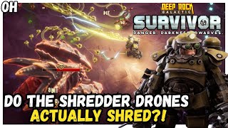 Does The Shredder Grenade Really SHRED?! Deep Rock Galactic: Survivor!