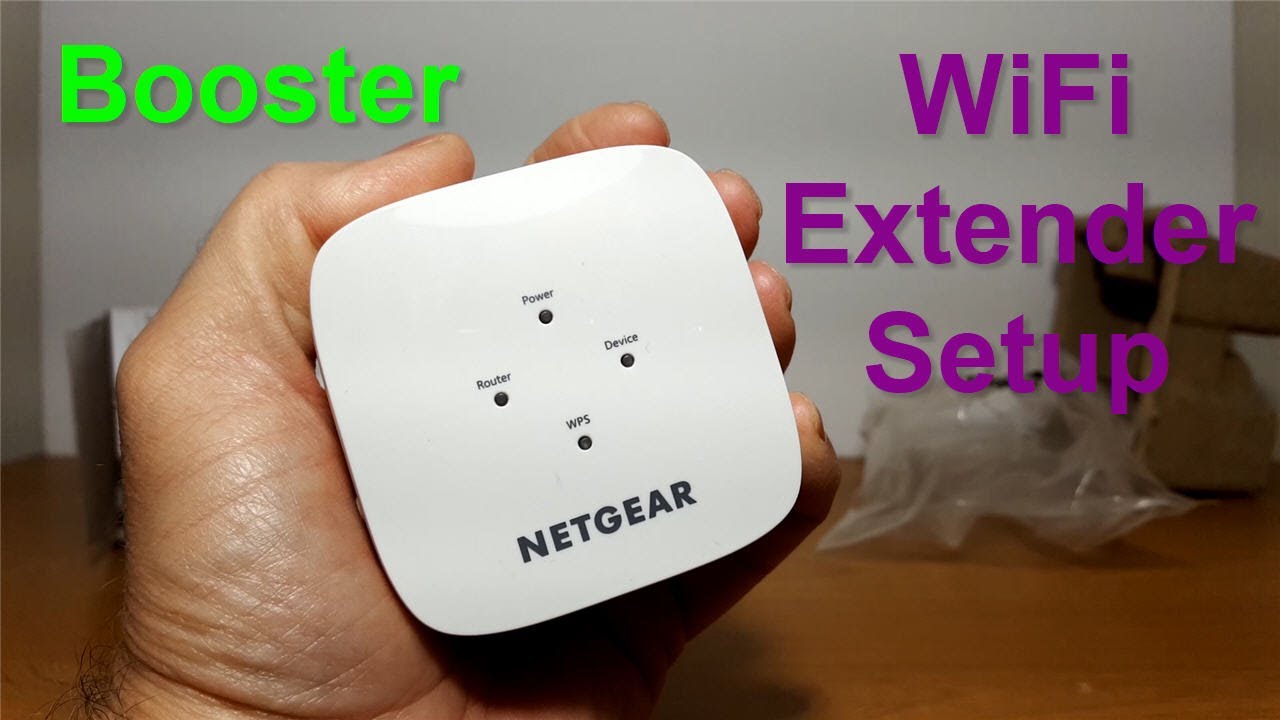 vinde Lager Forhøre NETGEAR Wifi Range Extender setUp: Extender AC1200 EX6110 - 2020 -(Not a  Unboxing Video)! - YouTube