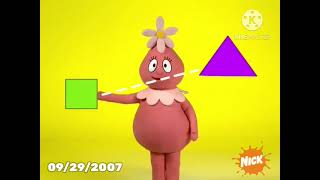 Yo Gabba Gabba - Matching Game With Foofa Shapes