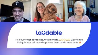 Pitching Laudable to Angela's mom