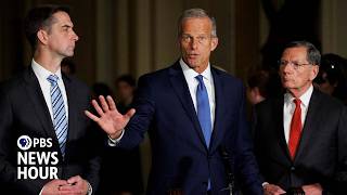 Some Senate Republicans break with Trump over 'anti-weaponization fund' concerns