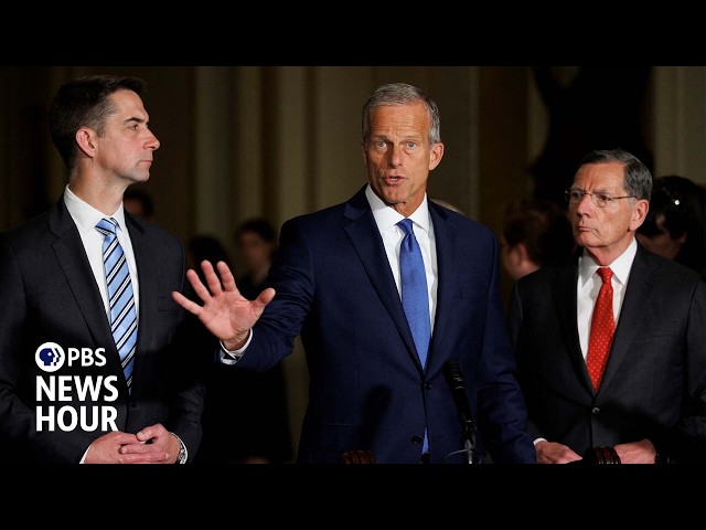 Senate Republicans break with Trump over 'anti-weaponization fund' concerns