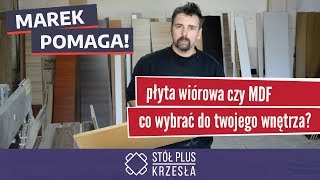 Jakie płyty meblowe wybrać do swojego stołu? MDF czy płyta wiórowa?