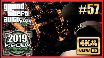 GTA V NEW REDUX 2019 + Visual V mods: Story Mode Ultra HD 4K 60fps Part 57 "Cleaning out the Bureau"