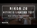 Nikon z6  active dlighting test real estategraphy